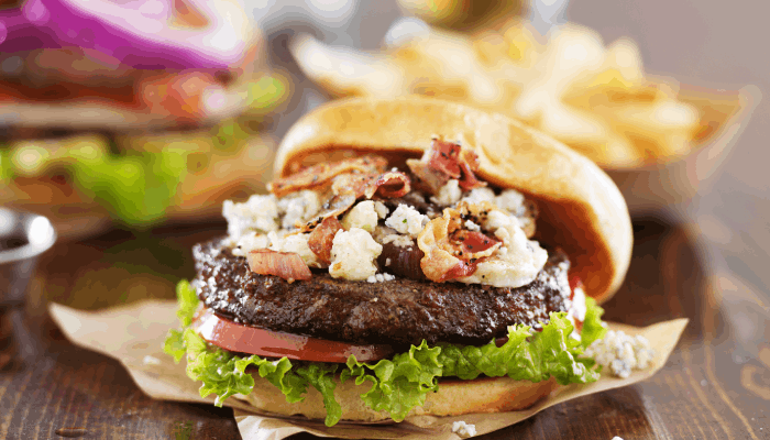 Pregame Brew and Chew sports themed restaurant burger